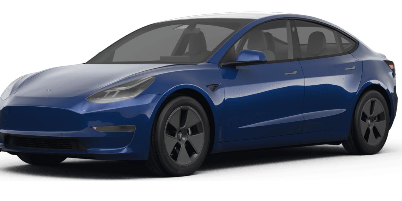 TESLA MODEL 3 2022 5YJ3E1EB7NF129909 image